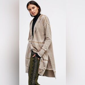 We The Free Davis Cardi in Taupe